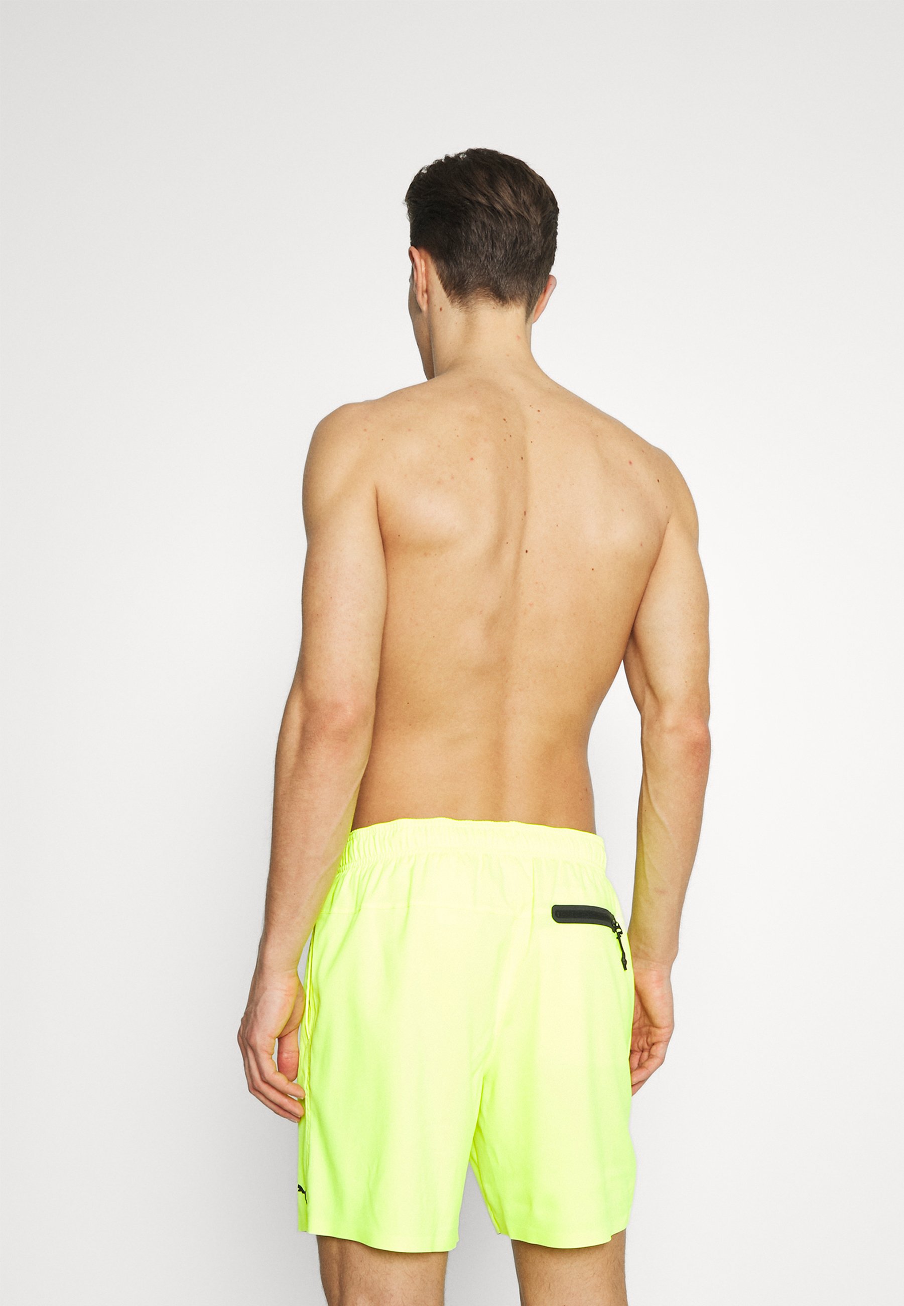 puma shorts yellow