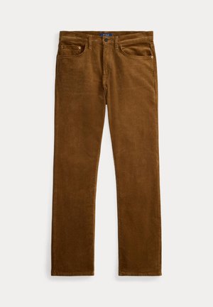 Polo Ralph Lauren, HAMPTON STRAIGHT STRETCH CORDUROY PANT - Панталони - sepia