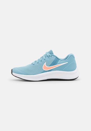 NIKE STAR RUNNER 3 SDWLK GG UNISEX - Hardloopschoenen neutraal - worn blue/crimson bliss/white
