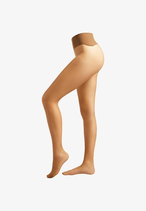 Calzedonia, MAKE UP EFFECT MATT INVISIBLE 15 DEN SHEER - Medias - light brown