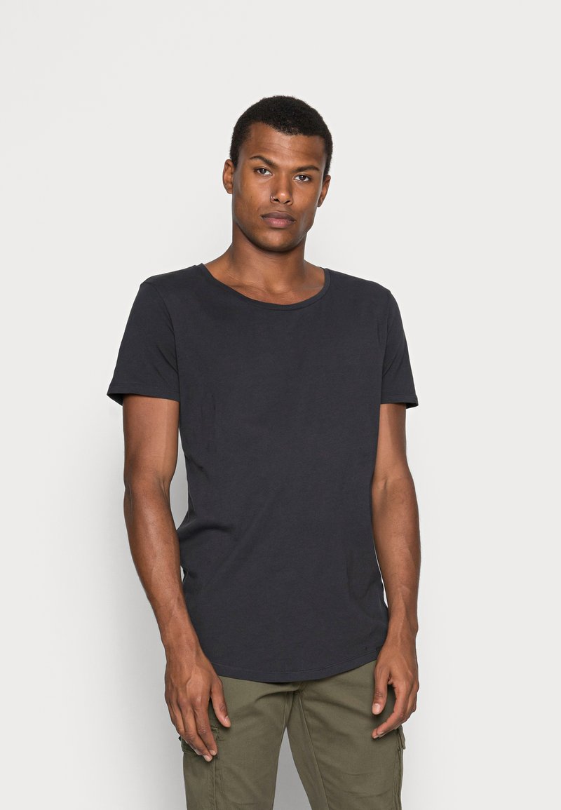 Lee - SHAPED TEE - T-shirt basic - washed black, Ingrandire