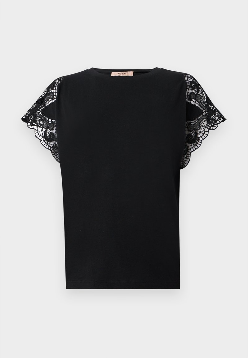 TWINSET T-shirt print zwart TWINSET T-shirt print zwart