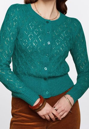 Strickjacke - green