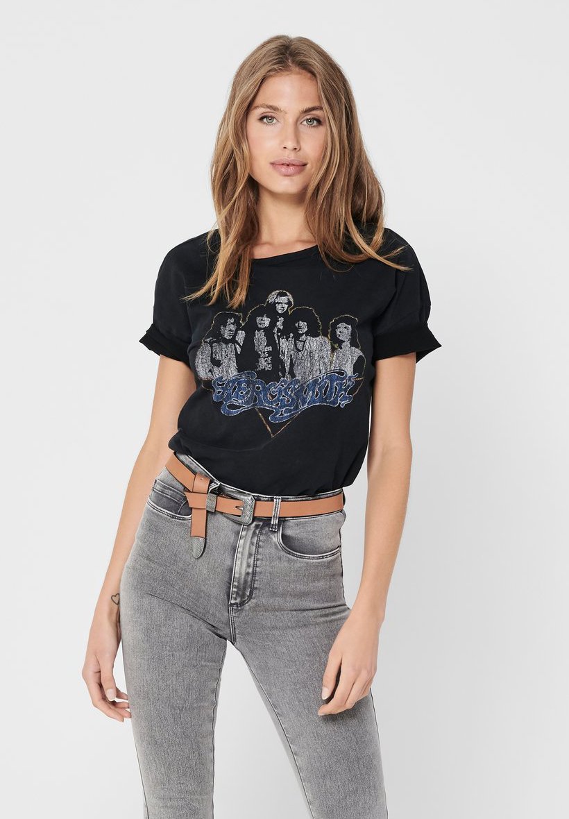 ONLY AEROSMITH - T-Shirt print - black 