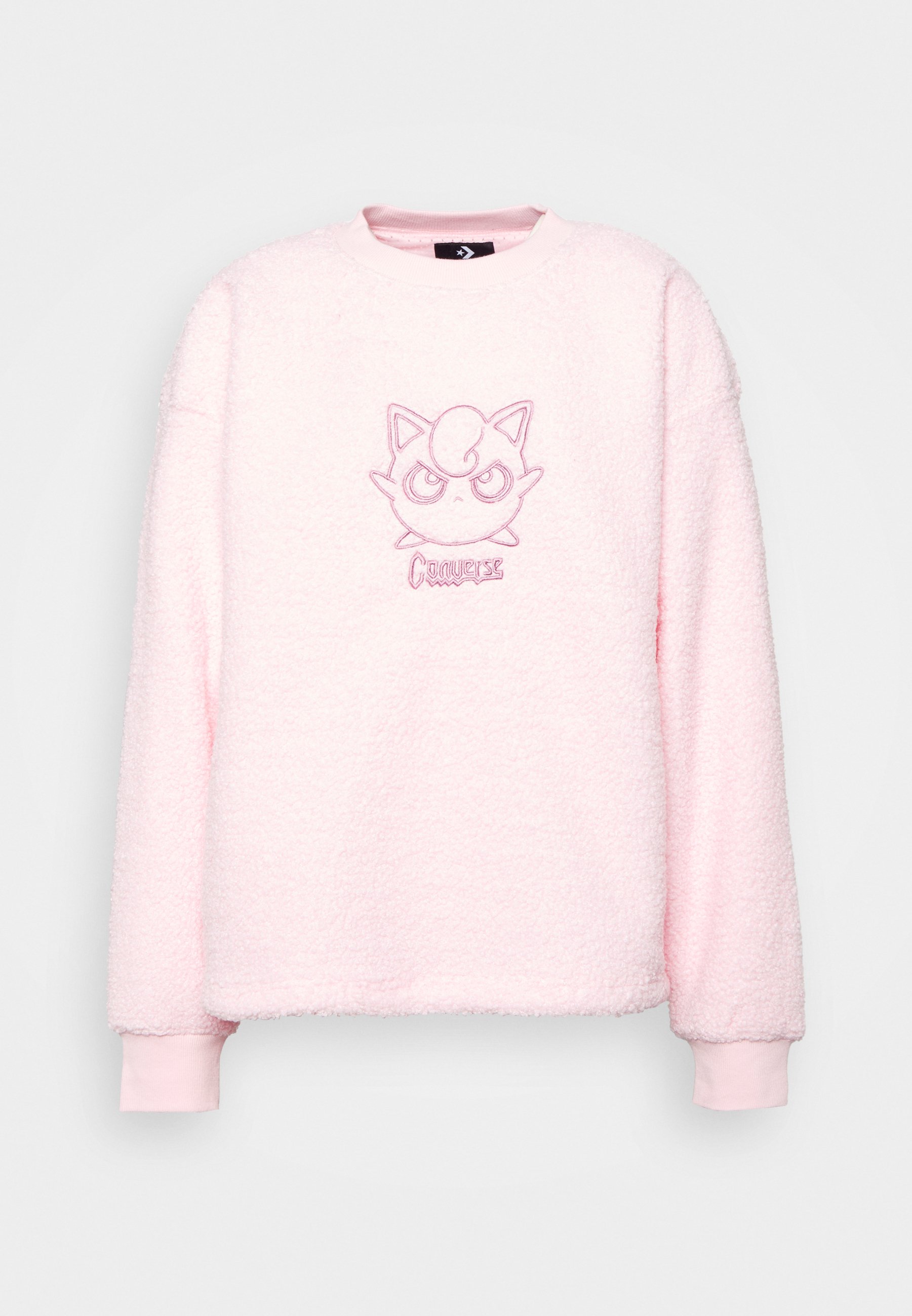 Converse POKÉMON CREW UNISEX - Felpa in pile - pink/fuxia - Zalando.it