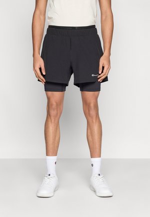 STRETCH SHORTS - Sport rövidnadrágok - black