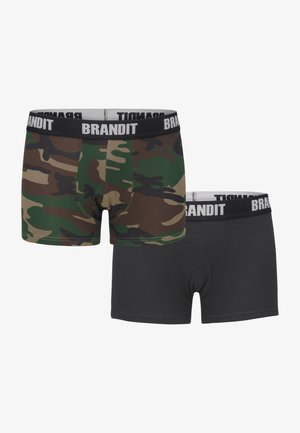 2 PACK - Trumpikės - woodland black