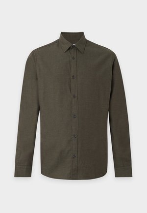 Jack & Jones, JJEFIELD MELANGE SHIRT LS SN - Hemd - dark green