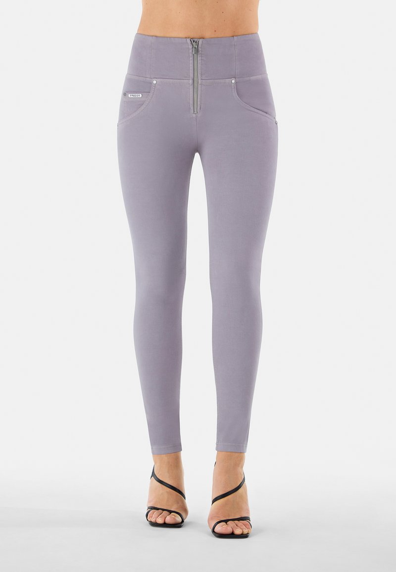 Freddy PUSH UP VITA ALTA NAVETTA  - Jeggings - grigio