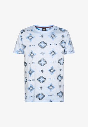 Petrol Industries, MEN T-SHIRT SS CLASSIC PRINT - T-shirt print - sky