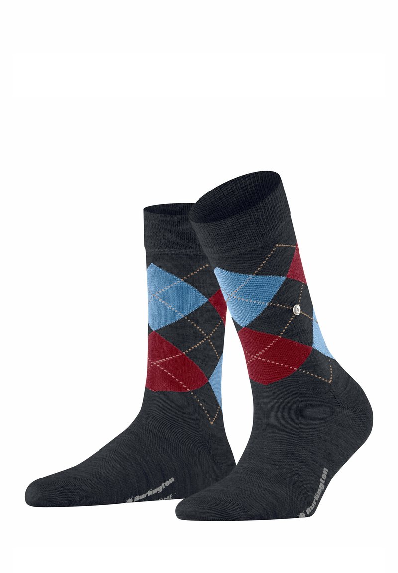 Burlington Melange Marylebone - Socken - rittersporn