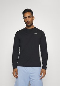 Nike Performance - DRI-FIT UV HYVERSE - Pitkähihainen paita - black Pienoiskuva 1