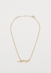 SCROLL LOGO CARRIE ROLO CHAIN NECKLACE UNISEX - Kaulakoru - gold-coloured