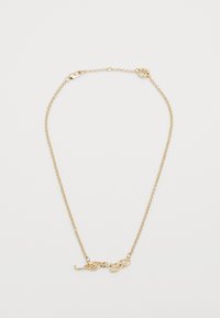 SCROLL LOGO CARRIE ROLO CHAIN NECKLACE UNISEX - Necklace - gold-coloured