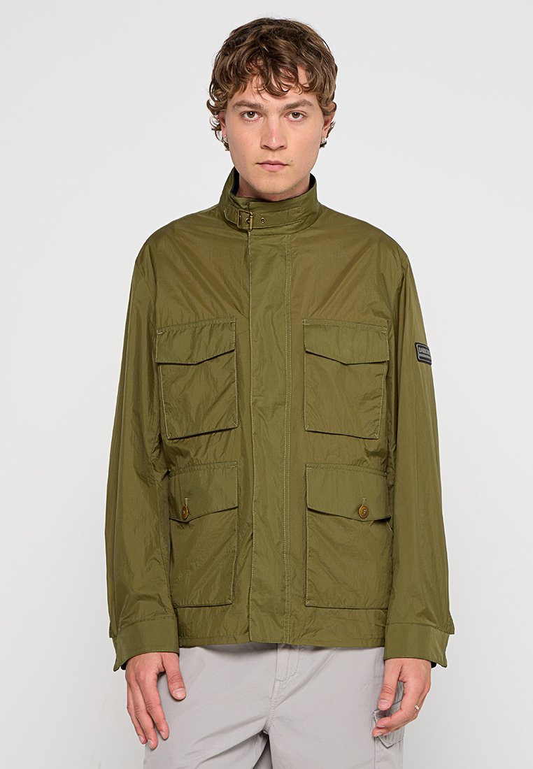 Barbour International Lichte jas olijfgroen