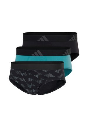 3ER PACK ACTIVE FLEX - Slip - schwarz/petrol