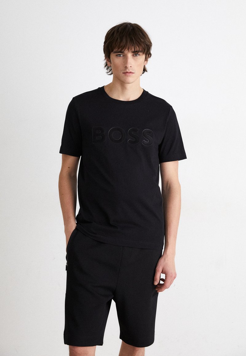 BOSS - T-shirt z nadrukiem