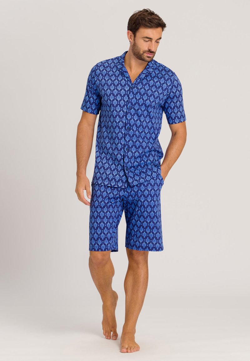 Hanro SET Pyjama Modern Ornament blauw Zalando nl hanro-set-pyjama-modern-ornament-blauw-zalando-nl
