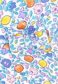 JoJo Maman Bébé DITSY FLOPPY SUN - Kalap - lilac purple lemon ditsy floral