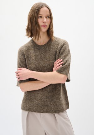 InWear HARRIET - Paprasti marškinėliai - sandy grey melange