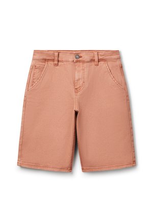 REGULAR FIT BERMUDAS - Shorts vaqueros - beige