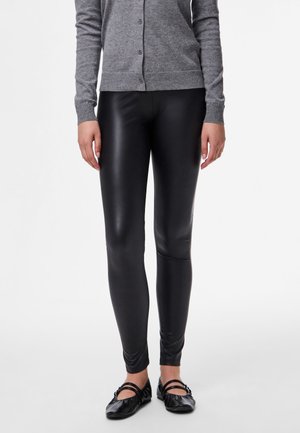 Pieces PCNEW SHINY - Leggings - black