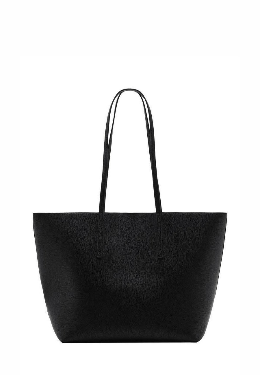 Damen Handtasche Schwarz Handtasche Reserved Mango Shopping Bag