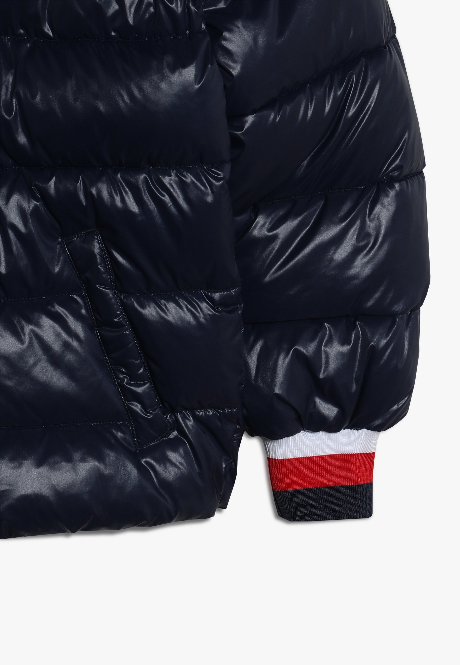 tommy hilfiger high shine puffer