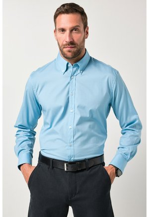 FLEXNAMIC BUTTON-DOWN COLLAR MODERN BASIC FIT - Košile - grey blue