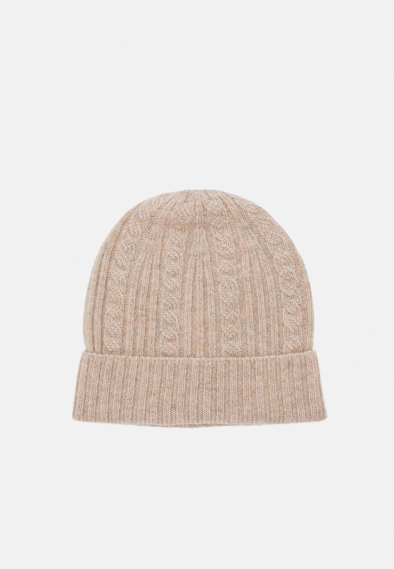 Johnstons of Elgin - CABLE BEANIE - Beanie - oatmeal, Enlarge