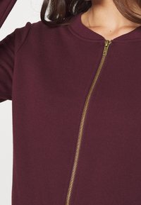 Anna Field Felpa con zip - bordeaux