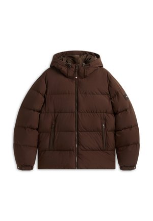 Tommy Hilfiger, Daunenjacke - dark coffee