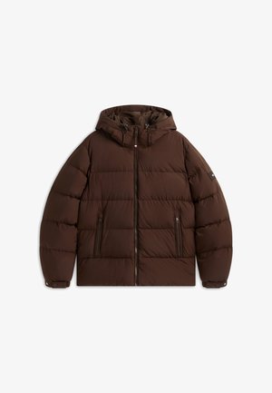 Tommy Hilfiger, Daunenjacke - dark coffee
