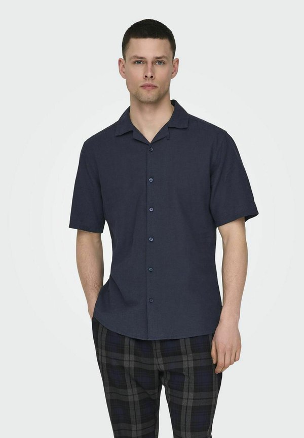 ONSCAIDEN LIFE SOLID RESORT - Shirt - night sky