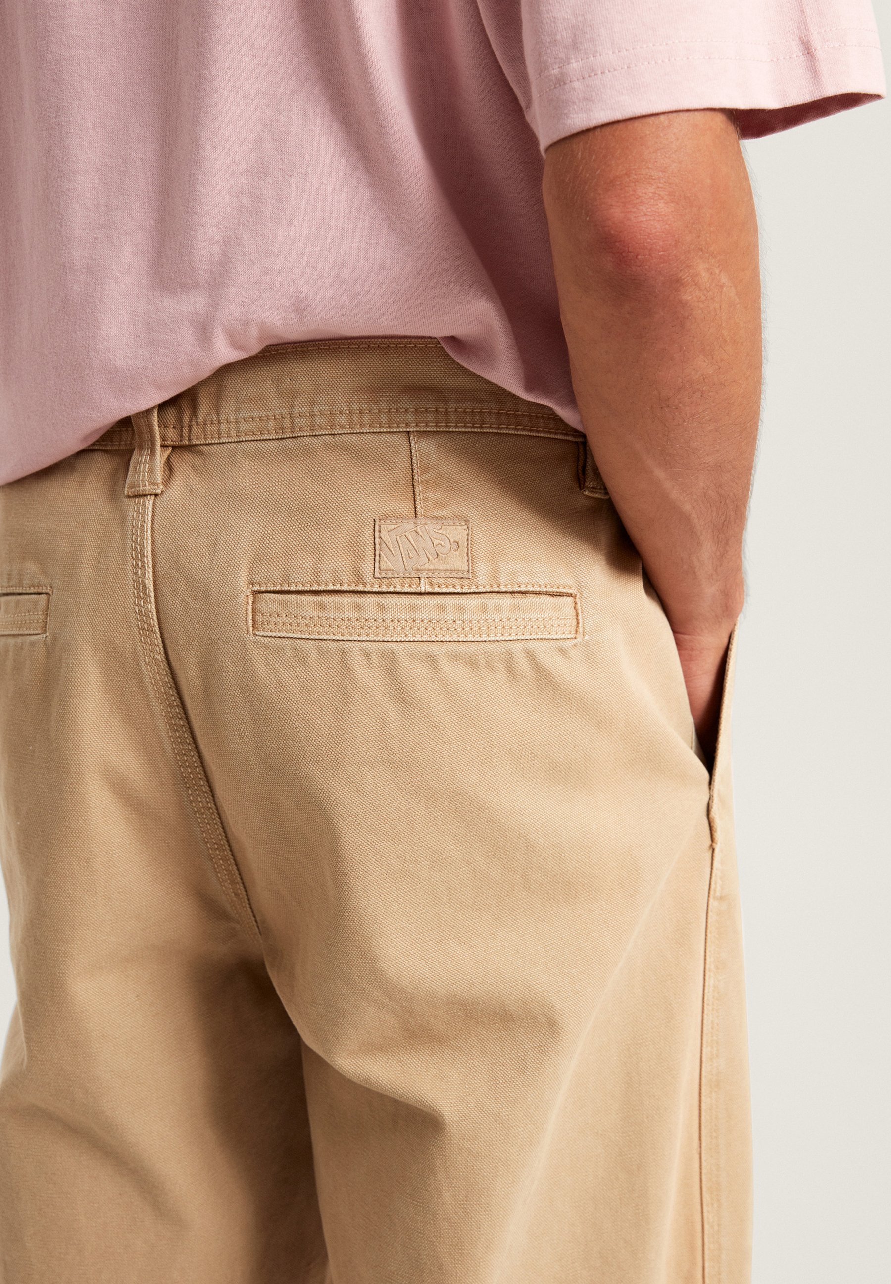 Vans AUTHENTIC CHINO PIGMENT OVERDYE PANTS - Trousers - incense