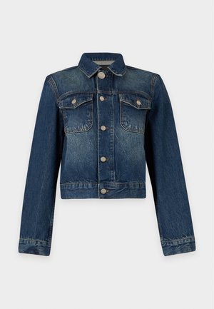 MARC JACOBS, SHRUNKEN JACKET - Spijkerjas - medium wash indigo