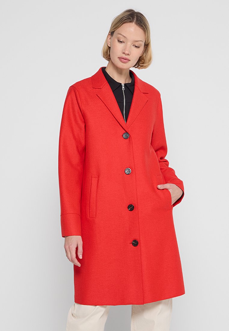 Oakwood Halflange jas rood