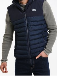 Threadbare Weste - blue
