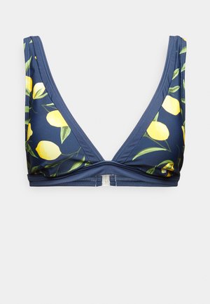 LASCANA TRIANGLE LEMON LAS - Πάνω μέρος μπικίνι - midnight