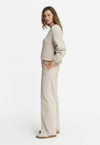 Falconeri Stoffhose - natürlich stone