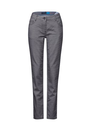 BEDRUCKTE  - Pantalon classique - schwarz