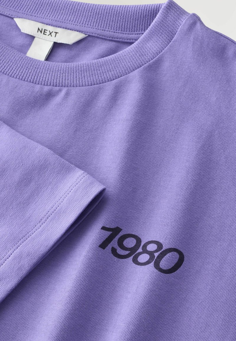 Next REGULAR FIT - FLARE SET - Sweatshirt - lilac purple/violet Next REGULAR FIT - FLARE SET - Sweatshirt - lilac purple/violet
