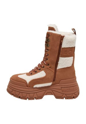 FUSION COM HI WARM  - Snowboot/Winterstiefel - cognac cream