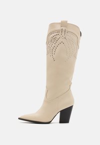 Stivali texani / biker - beige