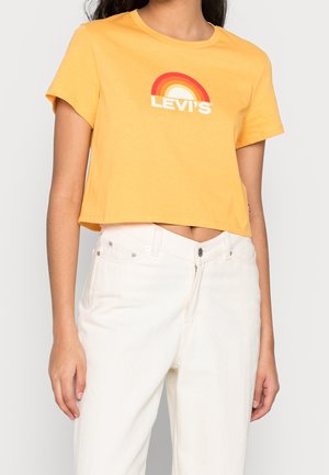 T-shirt imprimé - orange