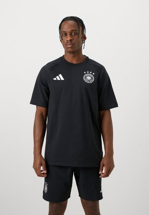 DFB TIRO TRAVEL TEE - Article de supporter d'équipe nationale - black