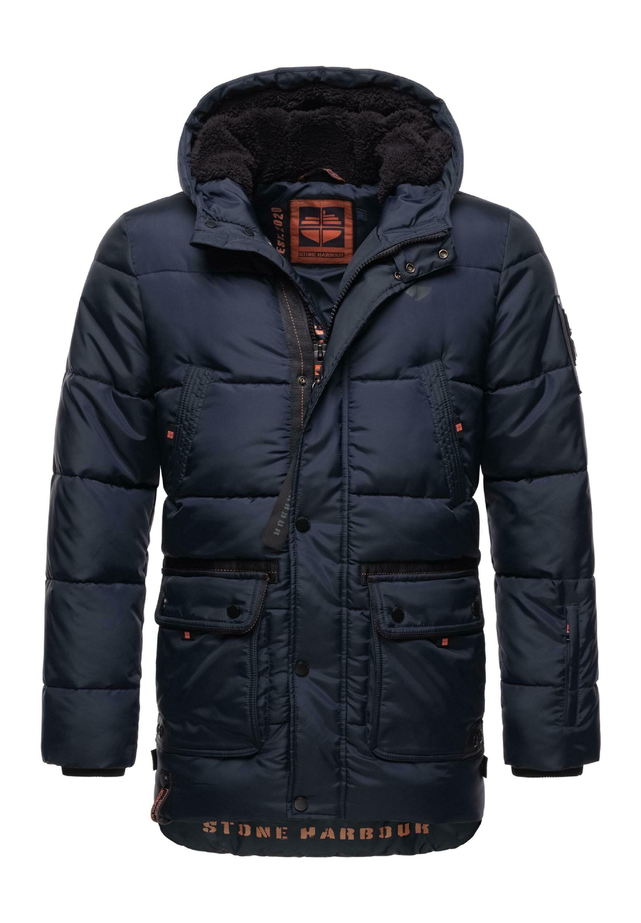 STONE HARBOUR MIRONOO - Winter coat - dark blue - Zalando.ie