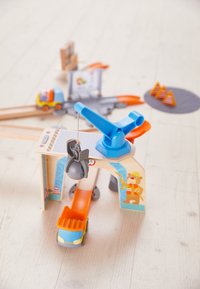 HABA KULLERBÜ  SPIELBAHN GROSSE BAUSTELLE - Bouwset - mehrfarbig