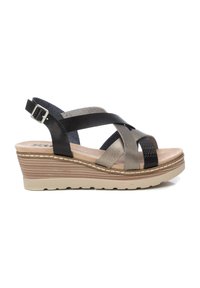 XTI Sandalias con plataforma - nero
