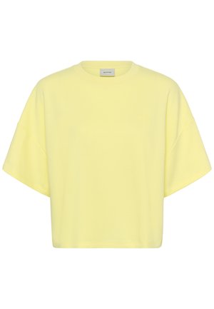 Gestuz, GILSA SWEAT TEE - T-shirt basique - wax yellow